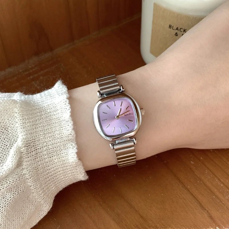 Brand Quartz Watch Reloj Mujer